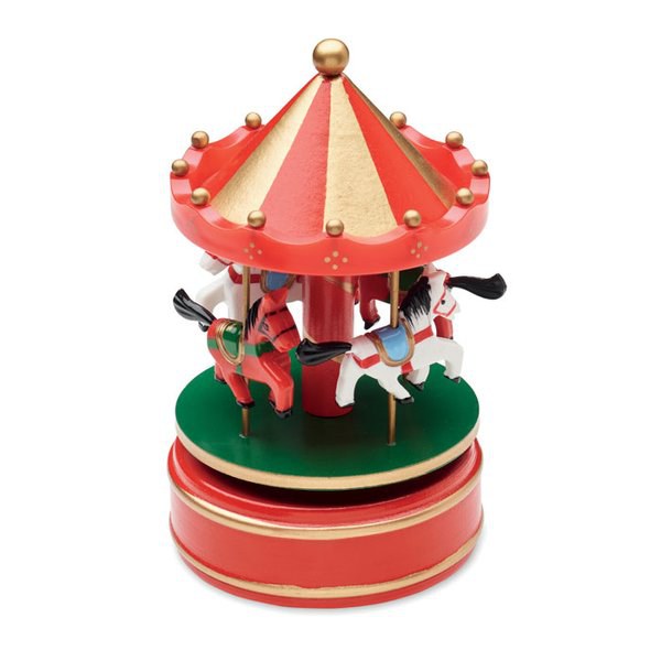 WHIRLY Mini carousel music box - GiftRetail CX1583