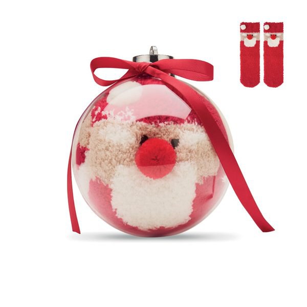 SNUG M Meias Pai Natal em bola - GiftRetail CX1585