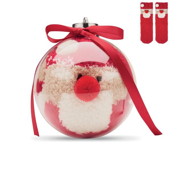 SNUG L Meias Pai Natal em bola - GiftRetail CX1586