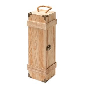 VINBOX + Caixa oferta vinho em madeira - GiftRetail MO3121