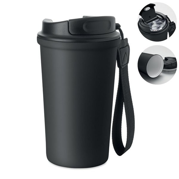 NAKANO Copo de aço reciclado 400ml - GiftRetail MO3156