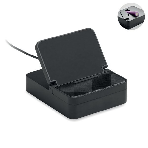 CHARGEBEAT Altifalante e carregador 15 W - GiftRetail MO3189