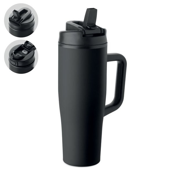 ATLANTA Copo de parede dupla 900 ml - GiftRetail MO3213