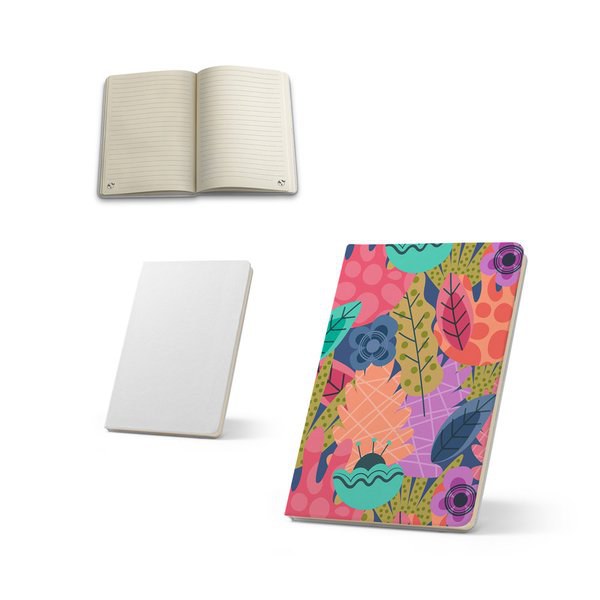 A6 notepad with a hardback cover, ideal for sublimation printing - Egotier 93670