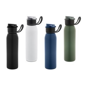 Stainless steel sports bottle (90% recycled) 670 mL - Egotier 94438