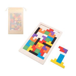 Jogo de construção e encaixe em contraplacado - Egotier 98169