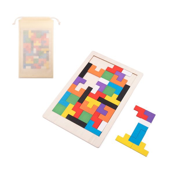 Jogo de construção e encaixe em contraplacado - Egotier 98169